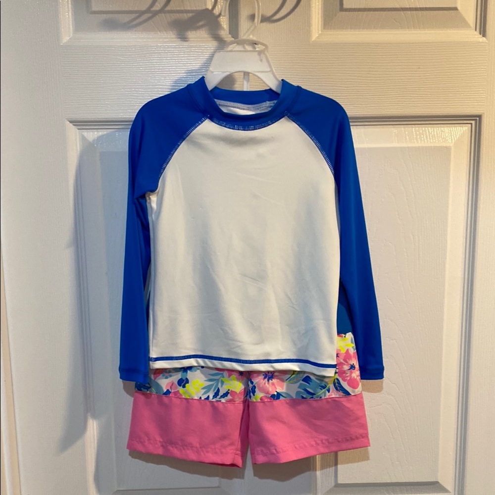 Tommy bahama 4T swim shirt and shorts
